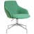 Gold Breakout Tub Chair - Aluminium Star base