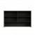 Desk Hutch 1800 - Blackened Linewood 