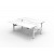 HALO+ Double Sided Electric Height Adjustable Desk 1500 
