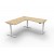 HALO+ Electric Height Adjustable Corner Workstation - 18x18