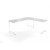 Infinity Anvil Loop Legs Corner L-Shaped Workstation 1500
