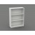 Medium Open Bookcase 1200H WHITE - And 5 Colours