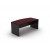Bow Front Office Desk 1800 - 5 Colours