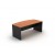 Bow Front Office Desk 2100 - 5 Colours