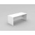 Open Slab End Desk 1200 x 600 WHITE - 5 Colours