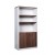 Premium Half Door Stationery Cupboard 1800H Casnan - 3 Colours