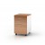 Premium Walnut Mobile Pedestal 3 Drawers - 3 Colours