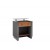 KENT Recptionist Counter Metallic Grey