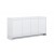 Stone Top Counter Credenza 1600 - Glossy White 