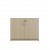 Hinge Door Credenza / Buffet 900W - Tawny Linewood