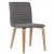 Smoke Breakout Chair - Timber Frame