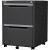 Steelco Classic Metal Mobile Pedestal 2 Filing Drawers 