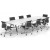 Vector Boardroom Table 3600 x 1200 - Many Sizes