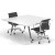 Vee Double Desks 1500 - More Sizes