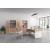 Premium Walnut Sliding Door Credenza 1800W - Virgina Walnut
